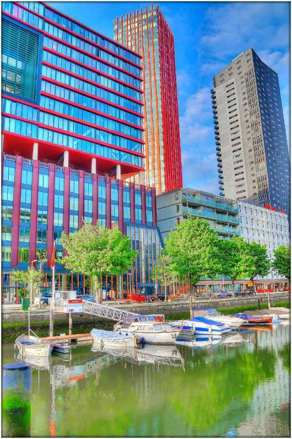 فندق Wikkelboats At Wijnhaven روتردام المظهر الخارجي الصورة
