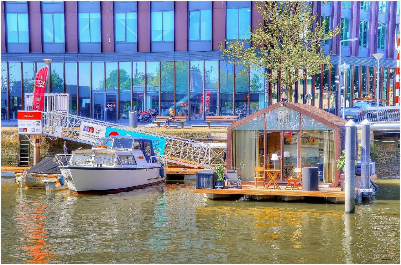 فندق Wikkelboats At Wijnhaven روتردام المظهر الخارجي الصورة