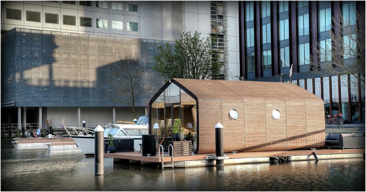 فندق Wikkelboats At Wijnhaven روتردام المظهر الخارجي الصورة