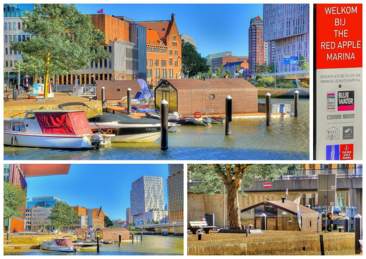 فندق Wikkelboats At Wijnhaven روتردام المظهر الخارجي الصورة